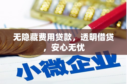 锡林郭勒盟无隐藏费用贷款，透明借贷，安心无忧