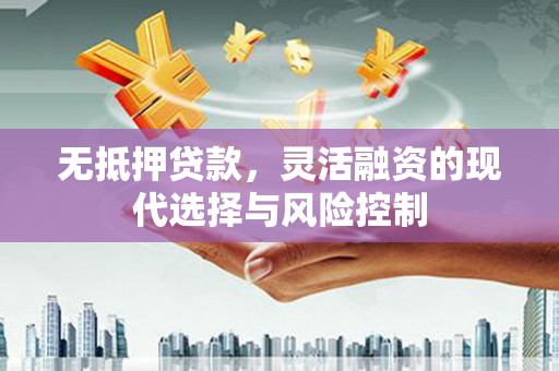锡林郭勒盟无抵押贷款，灵活融资的现代选择与风险控制