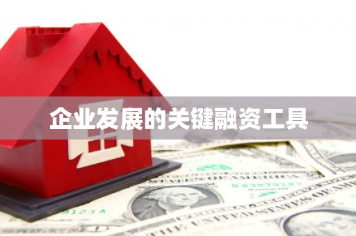 锡林郭勒盟企业发展的关键融资工具