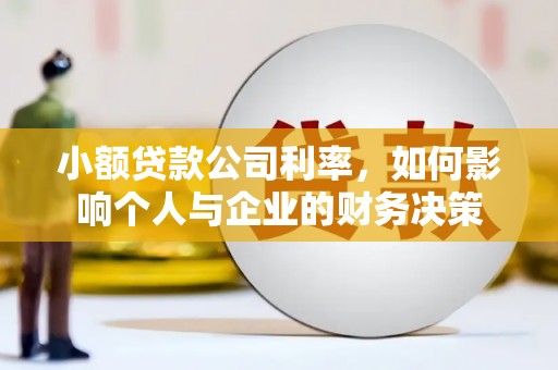 锡林郭勒盟小额贷款公司利率，如何影响个人与企业的财务决策
