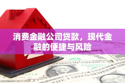 锡林郭勒盟消费金融公司贷款，现代金融的便捷与风险
