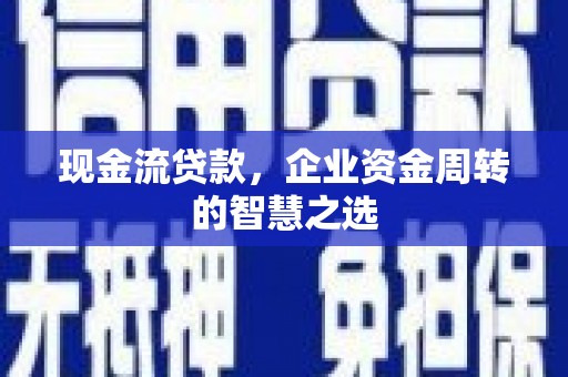 锡林郭勒盟现金流贷款，企业资金周转的智慧之选