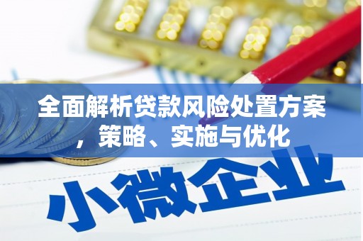 锡林郭勒盟全面解析贷款风险处置方案，策略、实施与优化