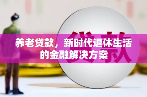 锡林郭勒盟养老贷款，新时代退休生活的金融解决方案