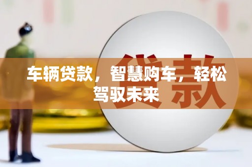 锡林郭勒盟车辆贷款，智慧购车，轻松驾驭未来