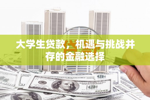 锡林郭勒盟大学生贷款，机遇与挑战并存的金融选择