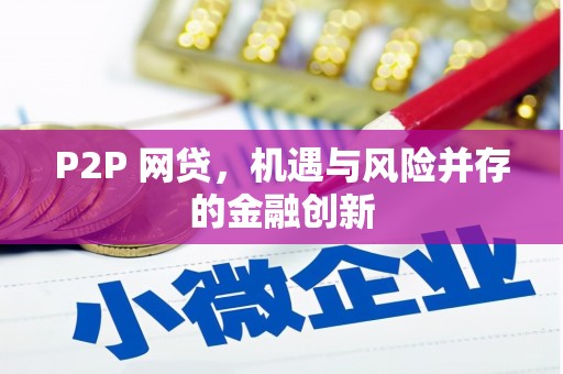 锡林郭勒盟P2P 网贷，机遇与风险并存的金融创新