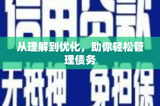 锡林郭勒盟从理解到优化，助你轻松管理债务