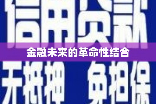 锡林郭勒盟金融未来的革命性结合